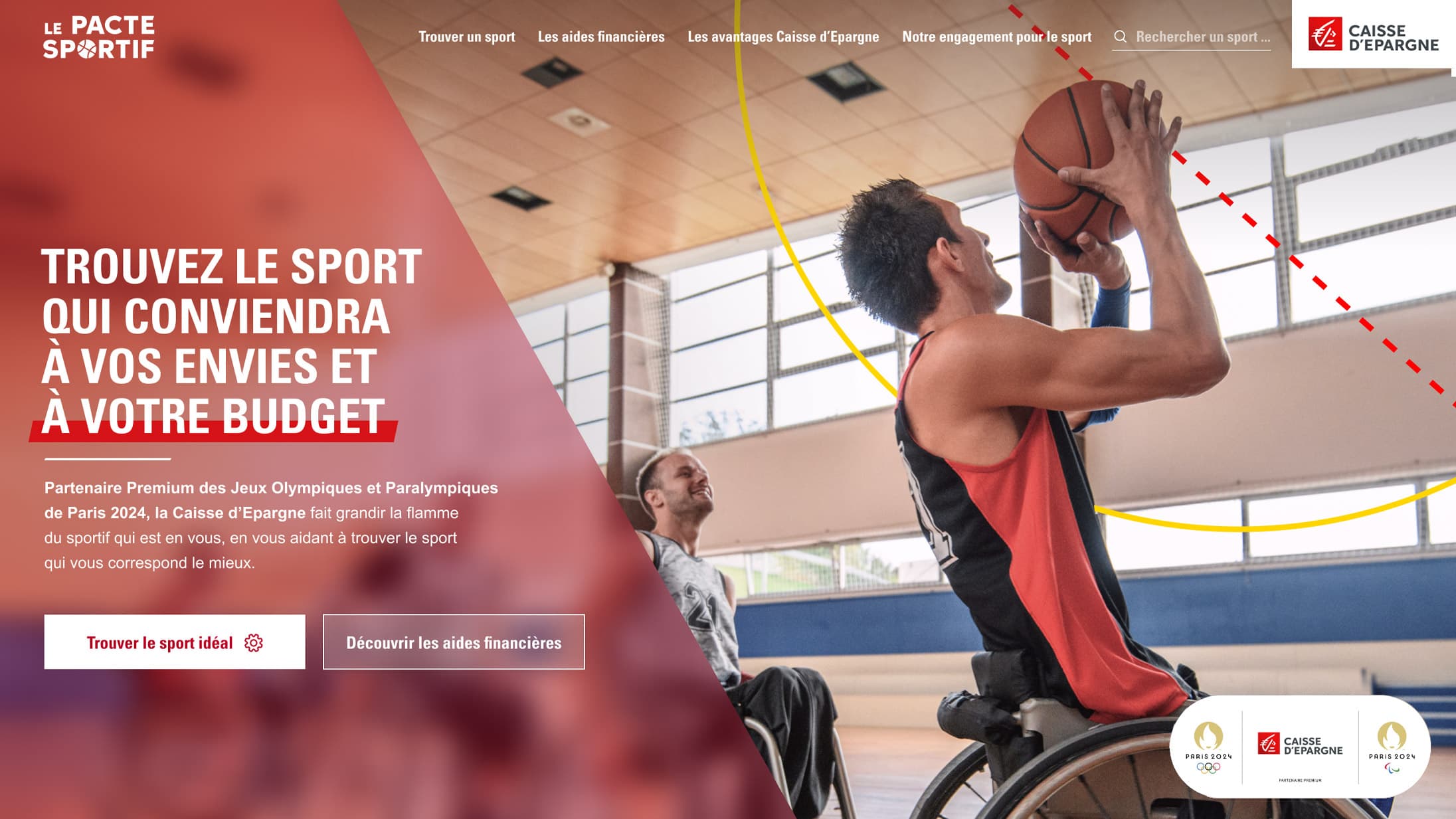 Caisse d'Epargne Le pacte sportif