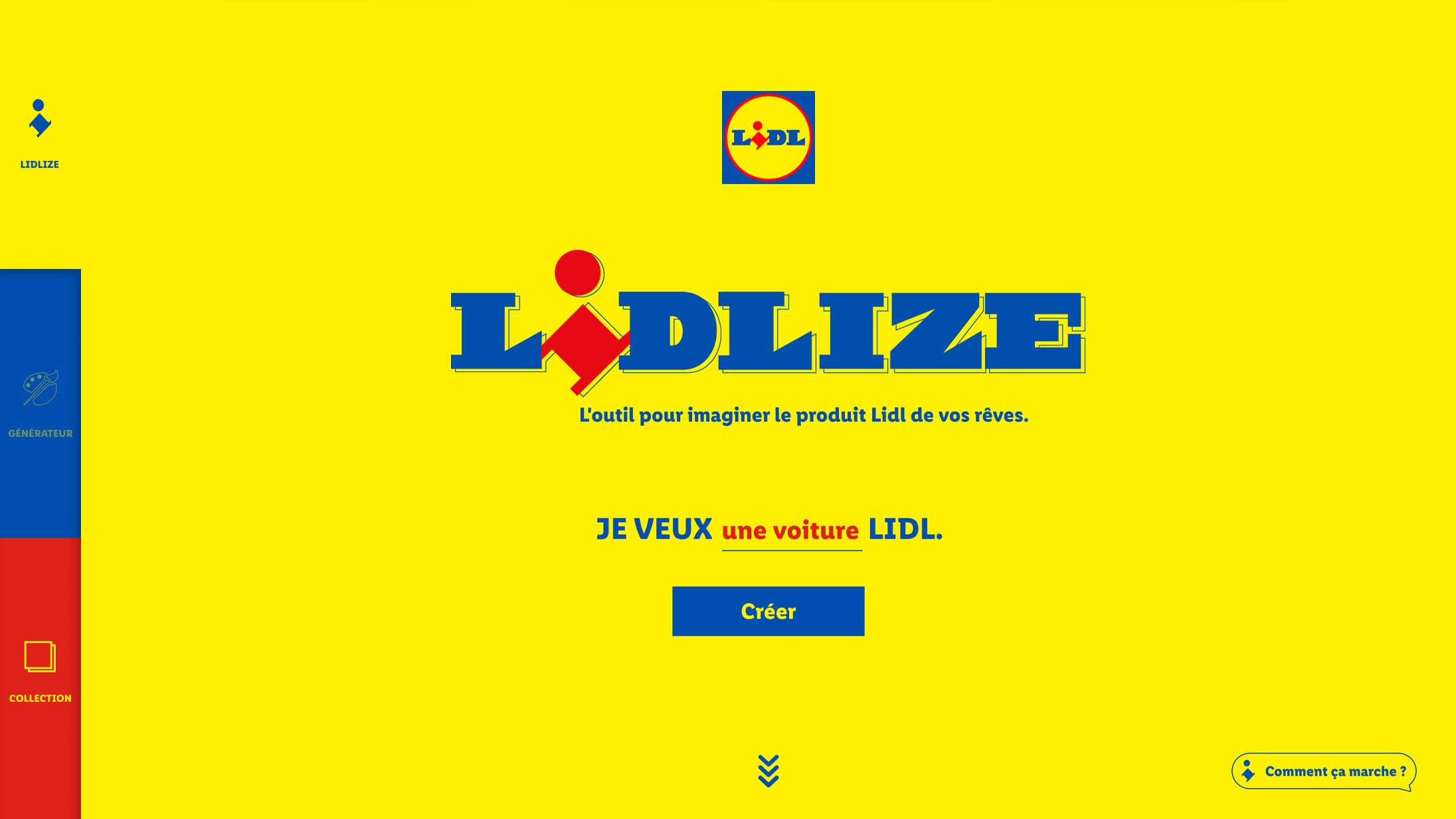 Lidlize homepage